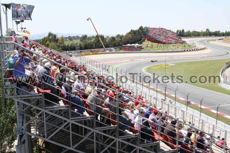 Grandstand-F, Circuit De Catalunya - Tickets GP Barcelona